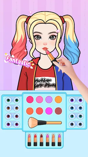 Gameplay screenshot 4 from Paper Doll Diary: Dress Up DIY - Casual game